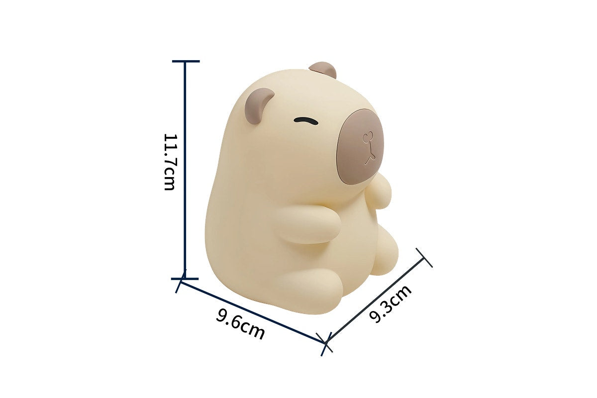 Rechargeable Soft Capybara Night Light