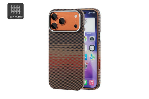 Tech Fabric Case with MagSafe-Compatible Ring for iPhone 17 Pro Max (Sunrise)