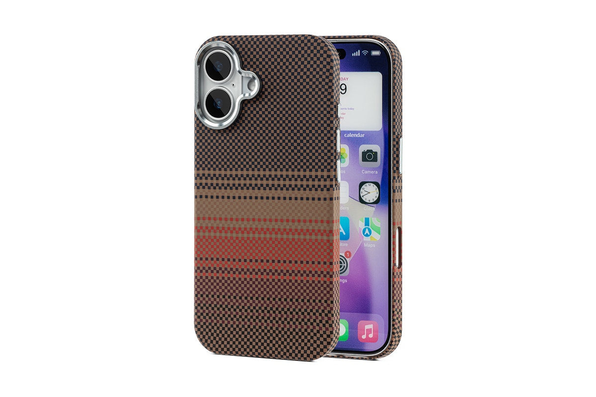 Tech Fabric Case with MagSafe-Compatible Ring for iPhone 17 (Sunrise)