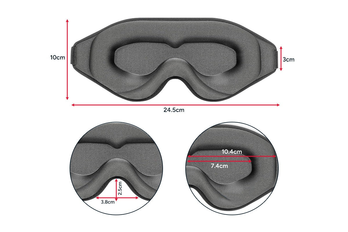 3D Sleep Mask (2 Pack)