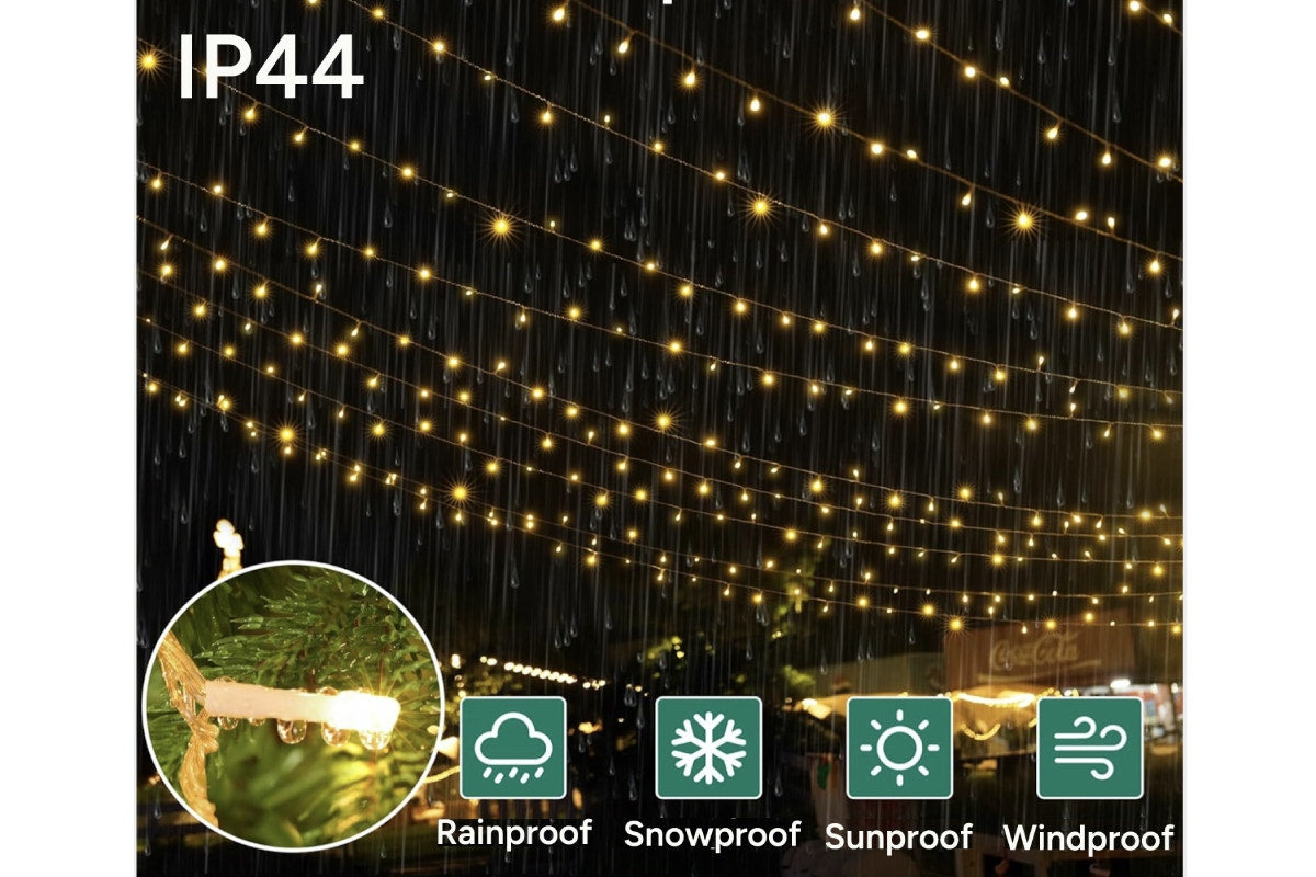 500 LED Fairy String Lights 100M (Warm White)