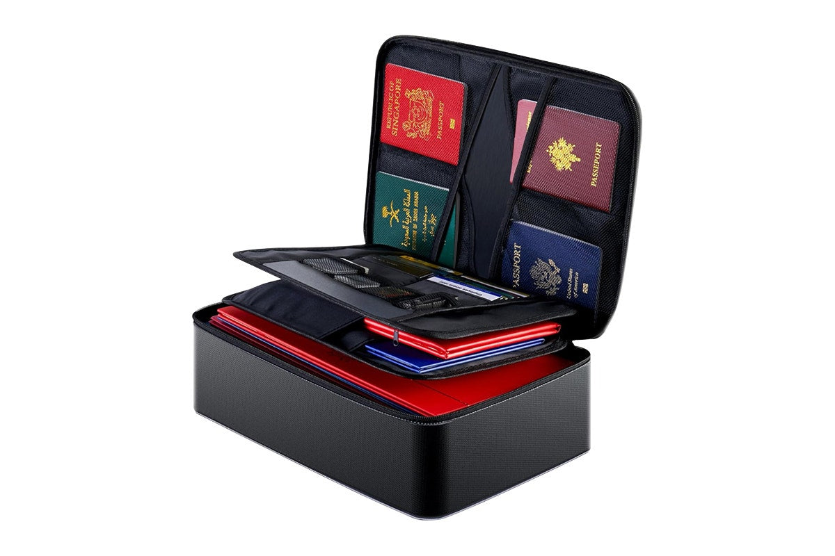 Fireproof and Water-Repellent Document Organiser