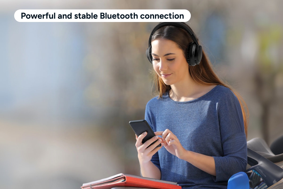 Foldable Bluetooth Wireless Over-Ear Headphones