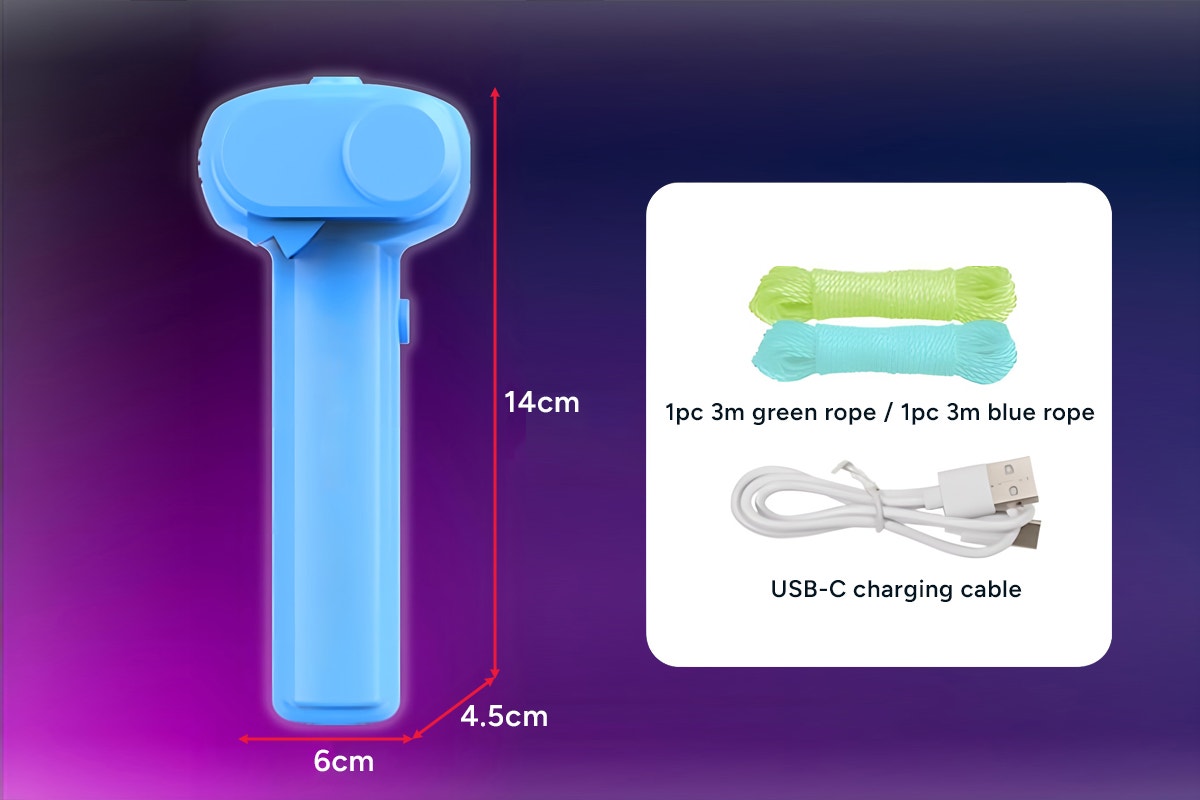 Luminous Rechargeable Rope Lasso Toy - SuperSaverAU - view 11