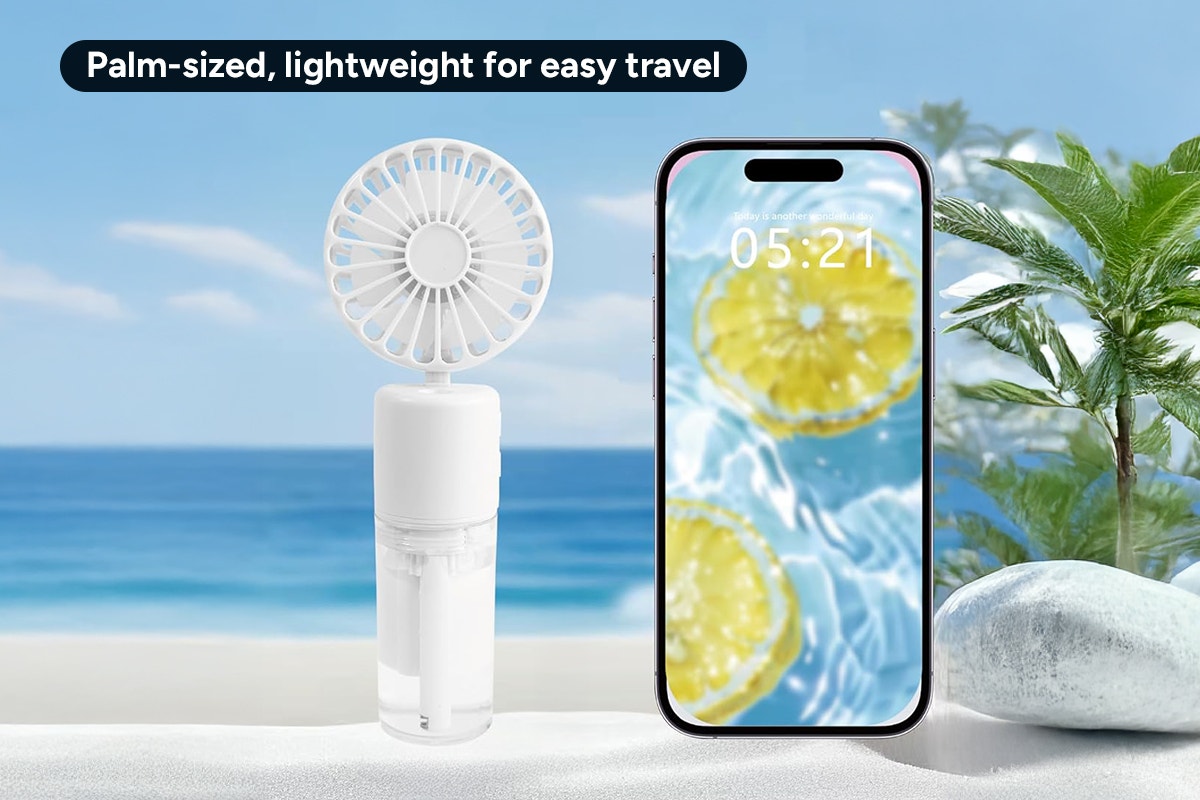 Portable Handheld Misting Fan