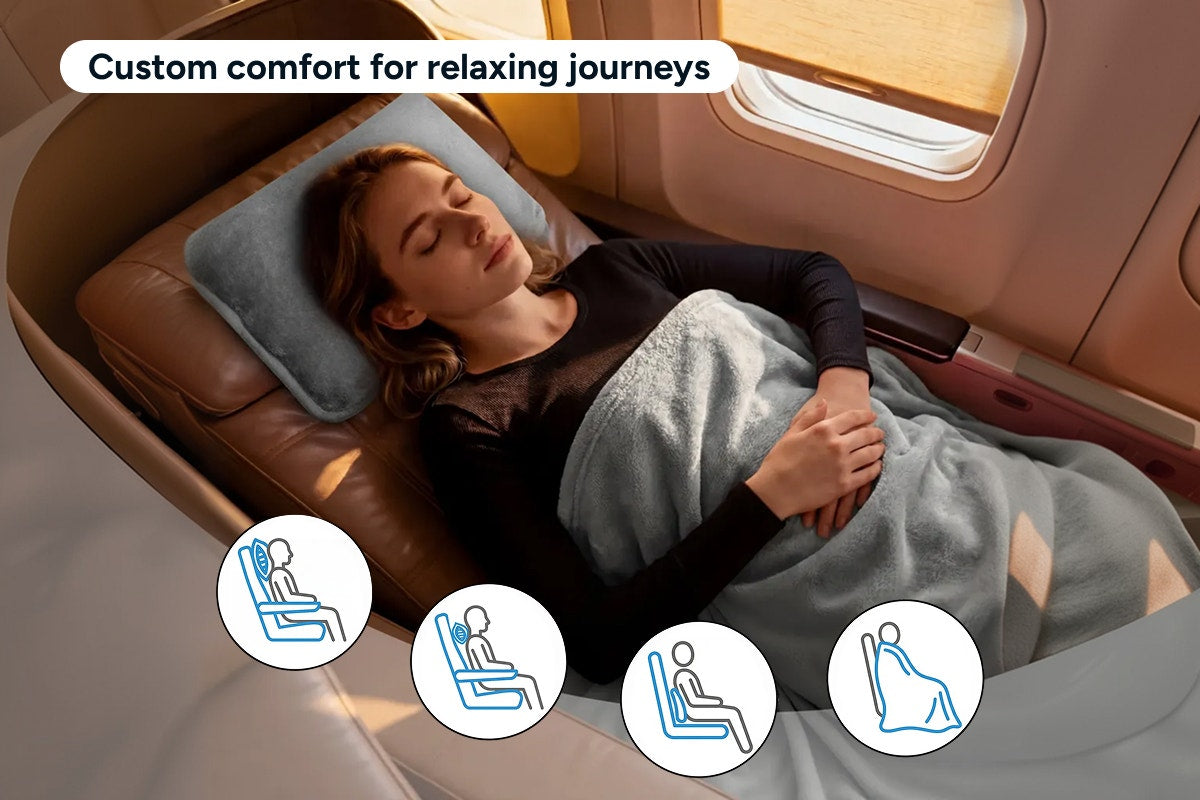 2-in-1 Travel Blanket & Pillow