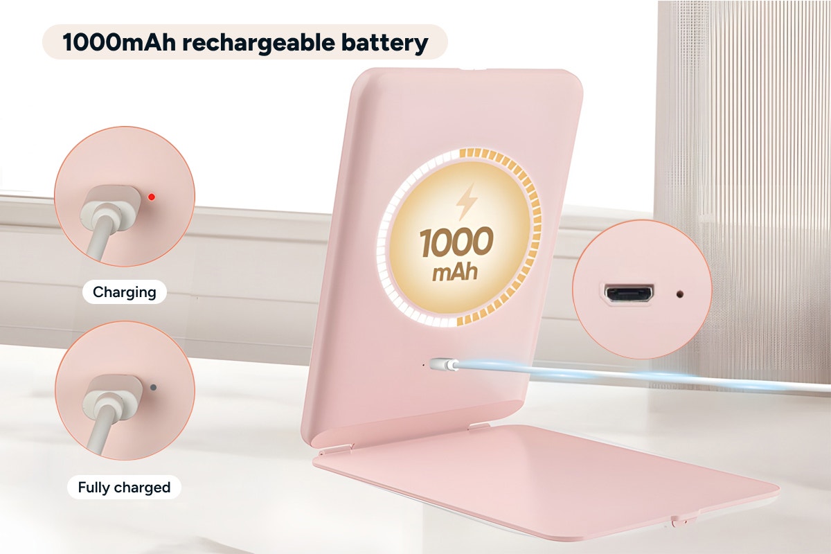 LED Compact Portable Mirror