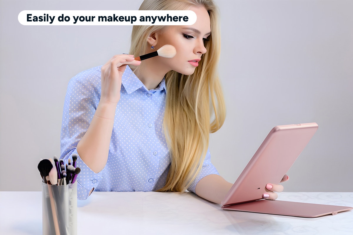 LED Compact Portable Mirror