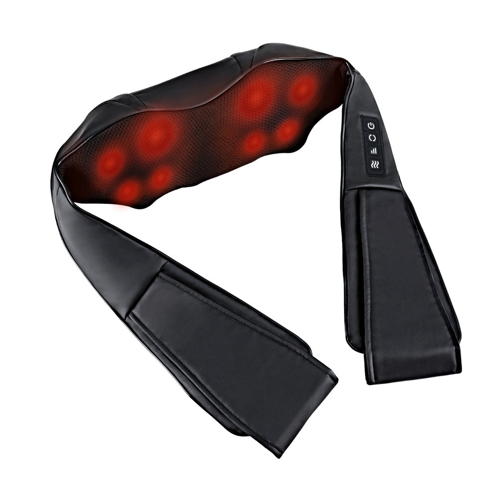 Livemor Neck Massager 45cm with 8 Massage Nodes, Heating Function, Auto-Off - SuperSaverAU - view 2