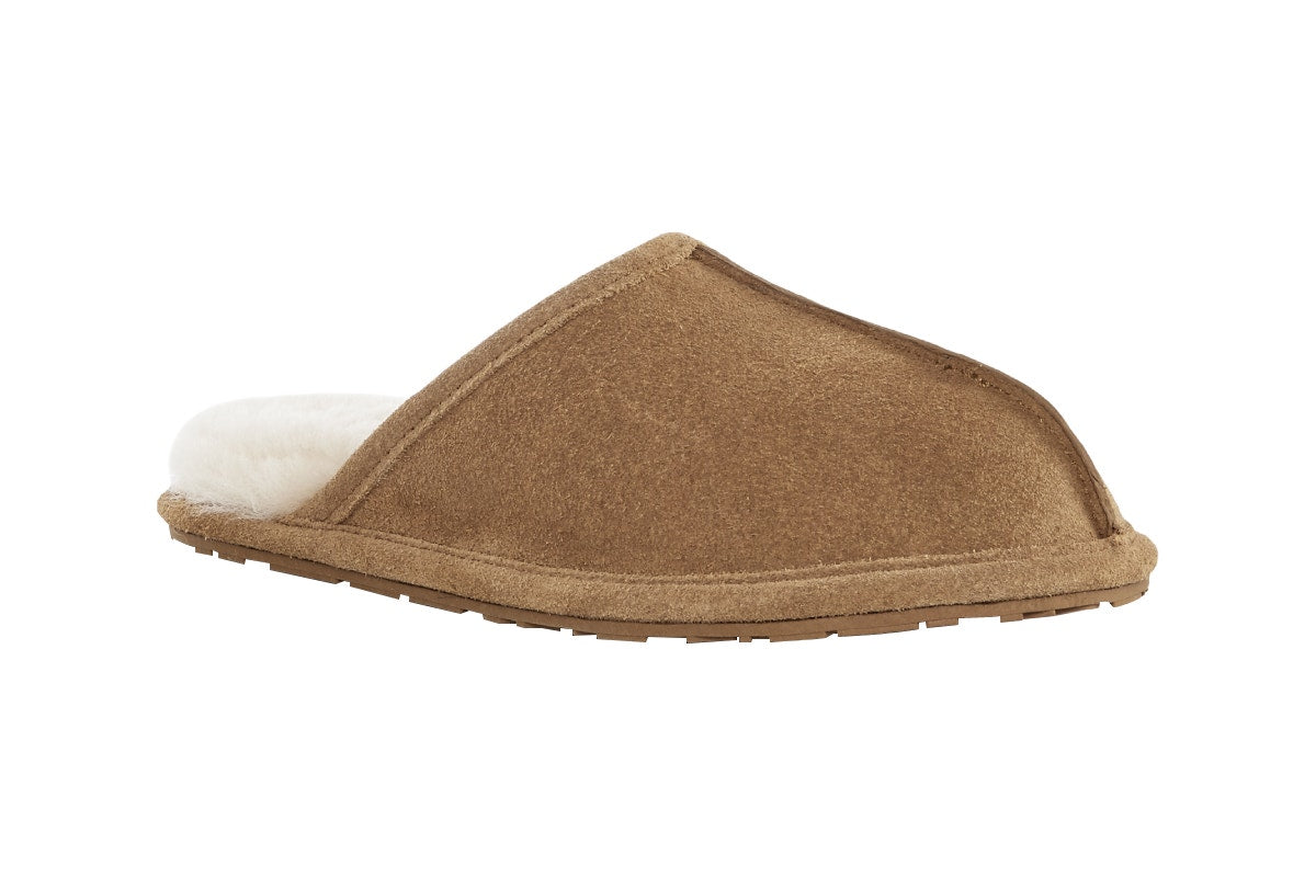 UGG Outback Premium Australian Sheepskin Scuff Slipper (Chestnut, Size 13M/14W US)