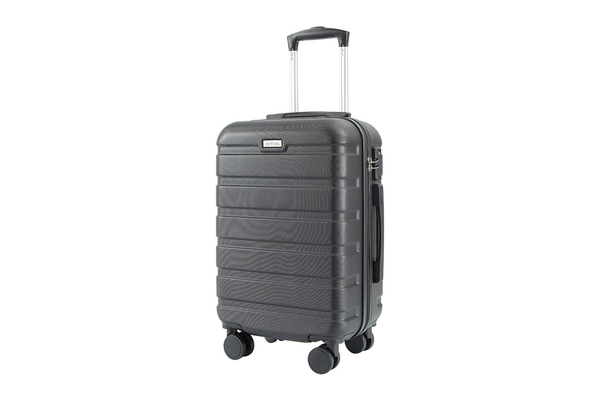 Orbis 5 Piece Luggage Set (Black)