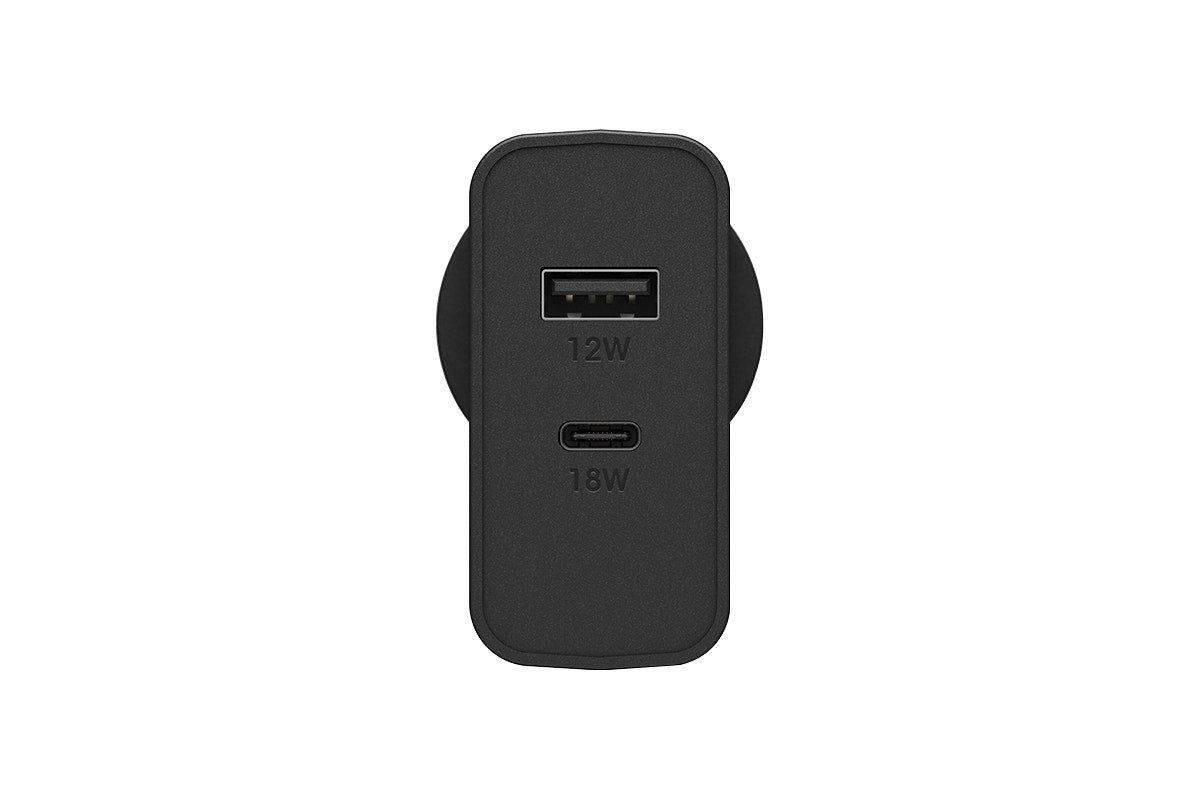 OtterBox 30W Dual Port USB-A + USB-C Wall Charger