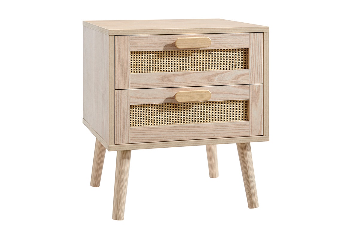 Set of 2 Ovela Ava 2-Drawer Bedside Tables