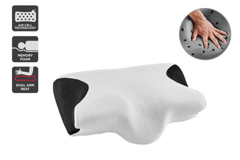 Ovela Ergonomic Cervical Neck Pillow for Snore Relief - SuperSaverAU - view 1