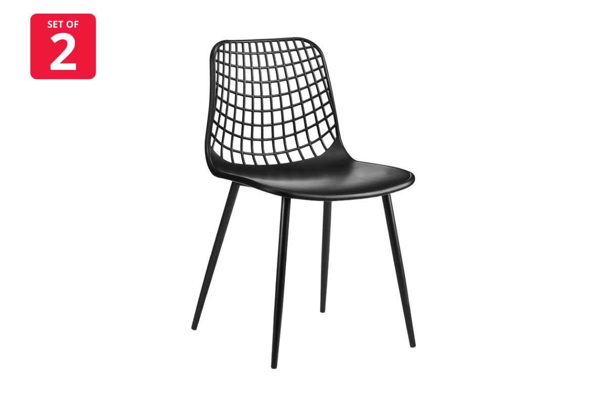 Ovela Set of 2 Leerdam Dining Chairs - SuperSaverAU - view 22