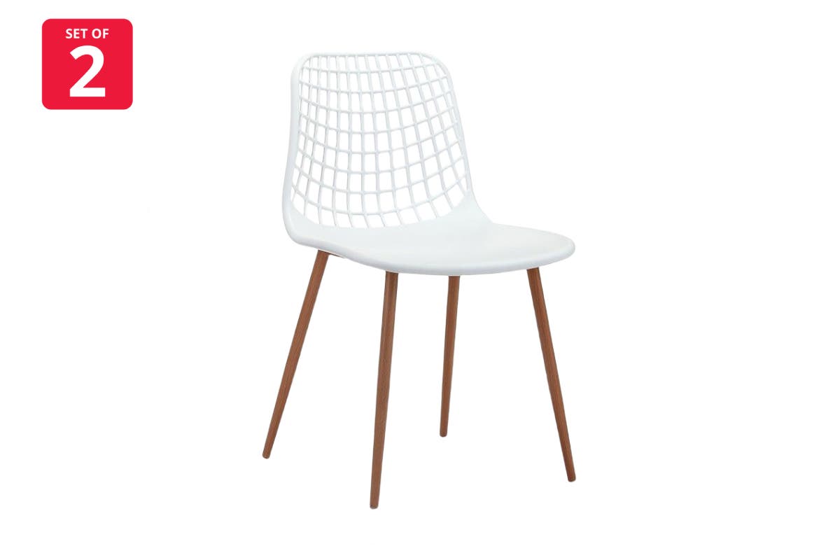 Ovela Set of 2 Leerdam Dining Chairs - SuperSaverAU - view 4