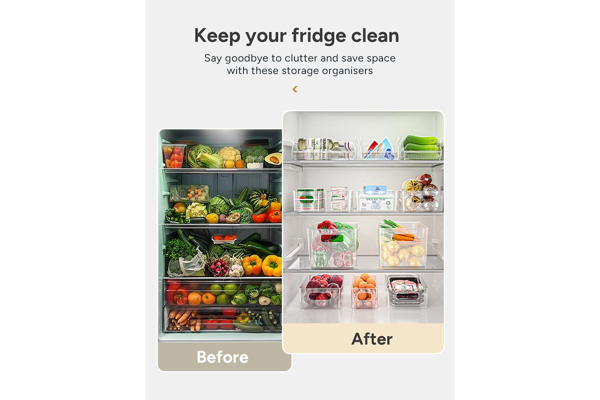Ovela 10 Piece Fridge Storage Organisers
