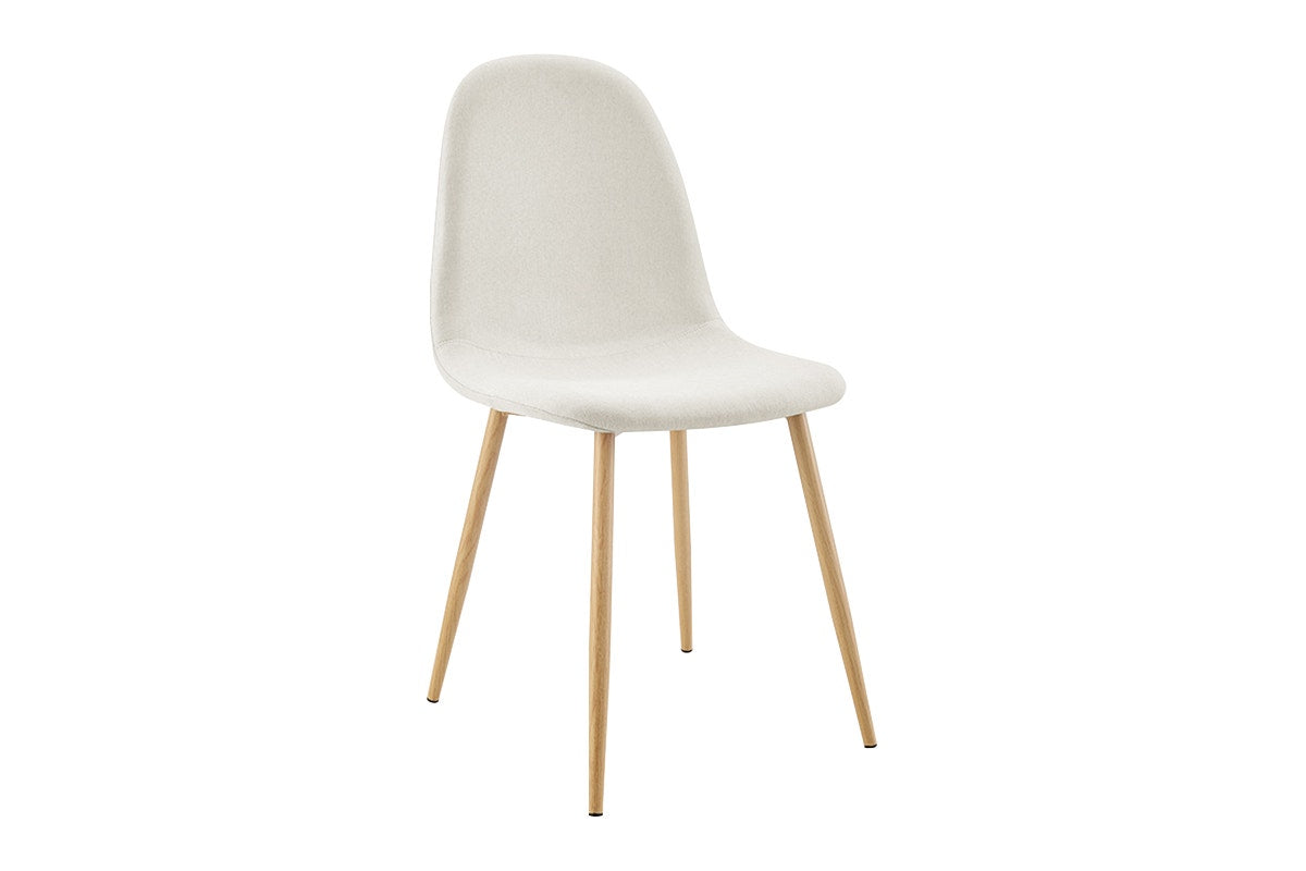 Set of 4 Ovela Lucas Dining Chairs (Beige)
