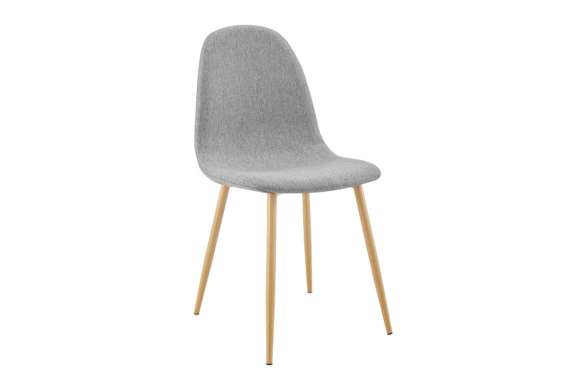 Set of 4 Ovela Lucas Dining Chairs (Grey)