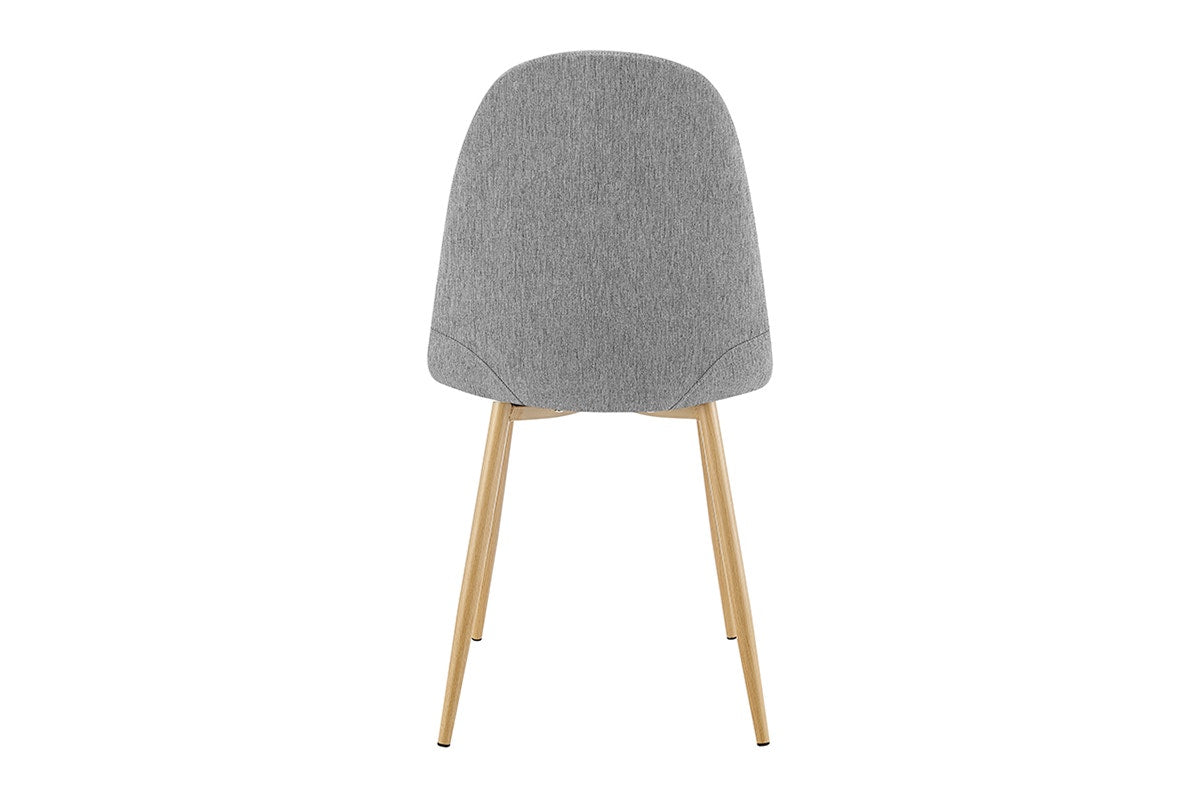 Set of 4 Ovela Lucas Dining Chairs (Grey)