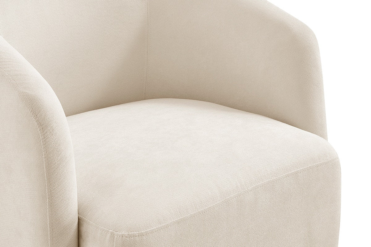 Shangri-La Nova Swivel Armchair (Cream)