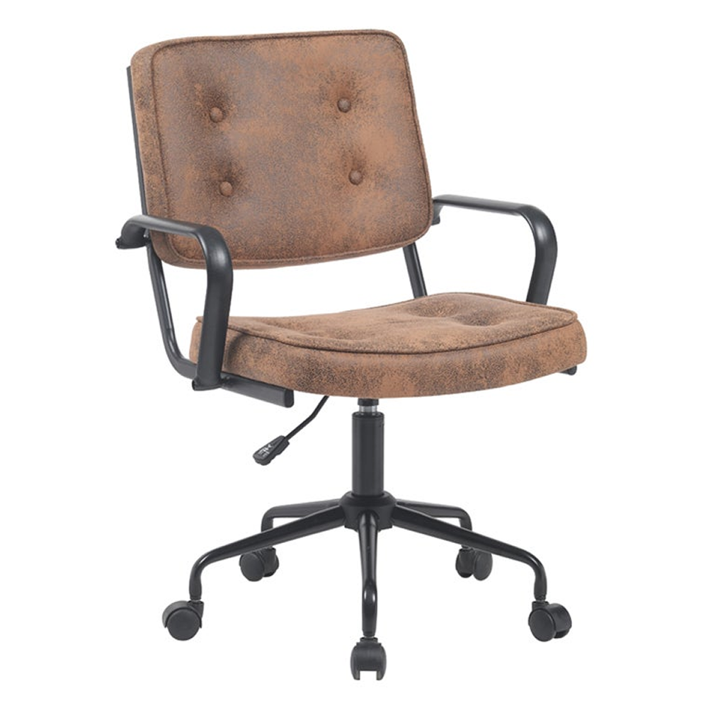 Ovela Retro Office Chair (Tan)