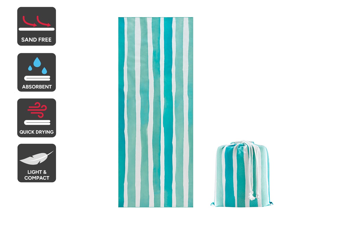 Ovela Sand Free Beach Towel (Mint Green)