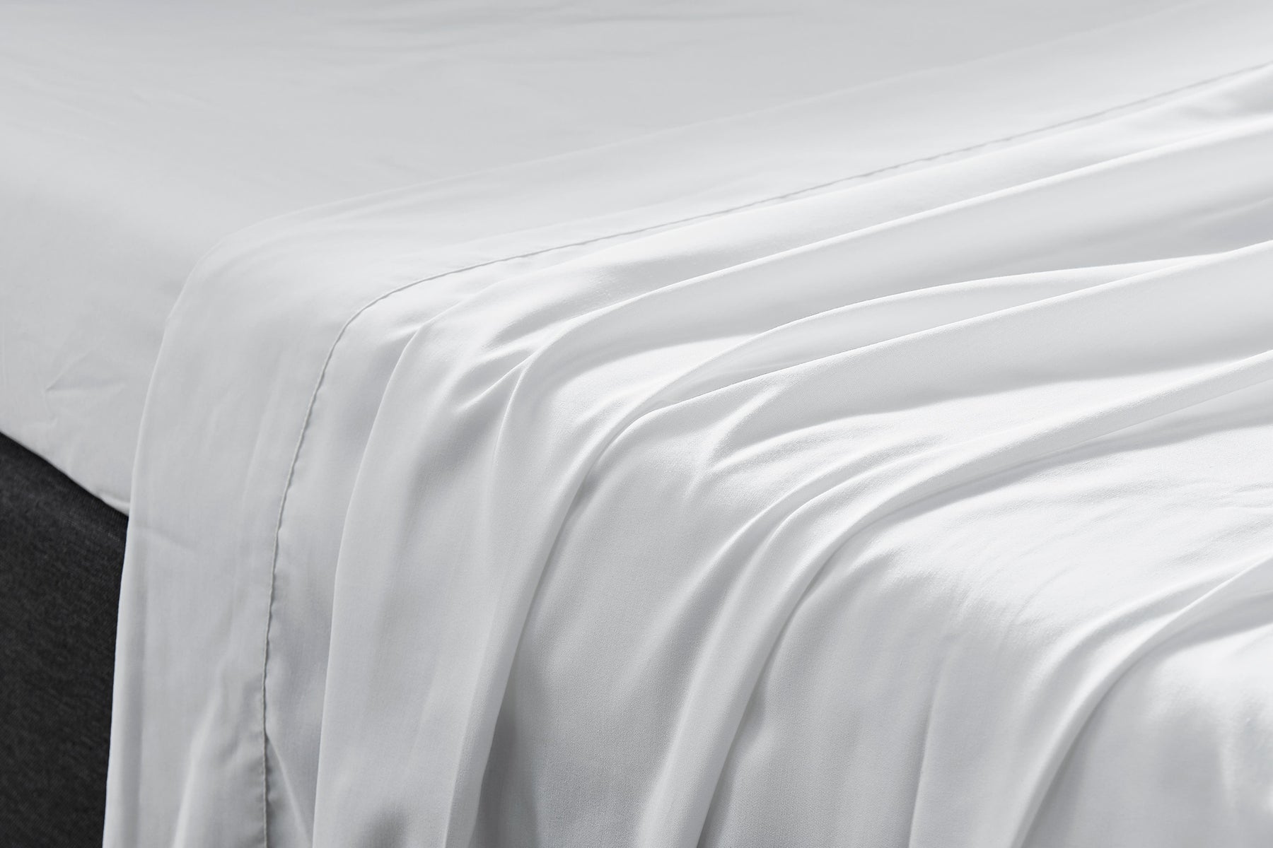 Ovela 100% Natural Bamboo Bed Sheet Set (White, Single)