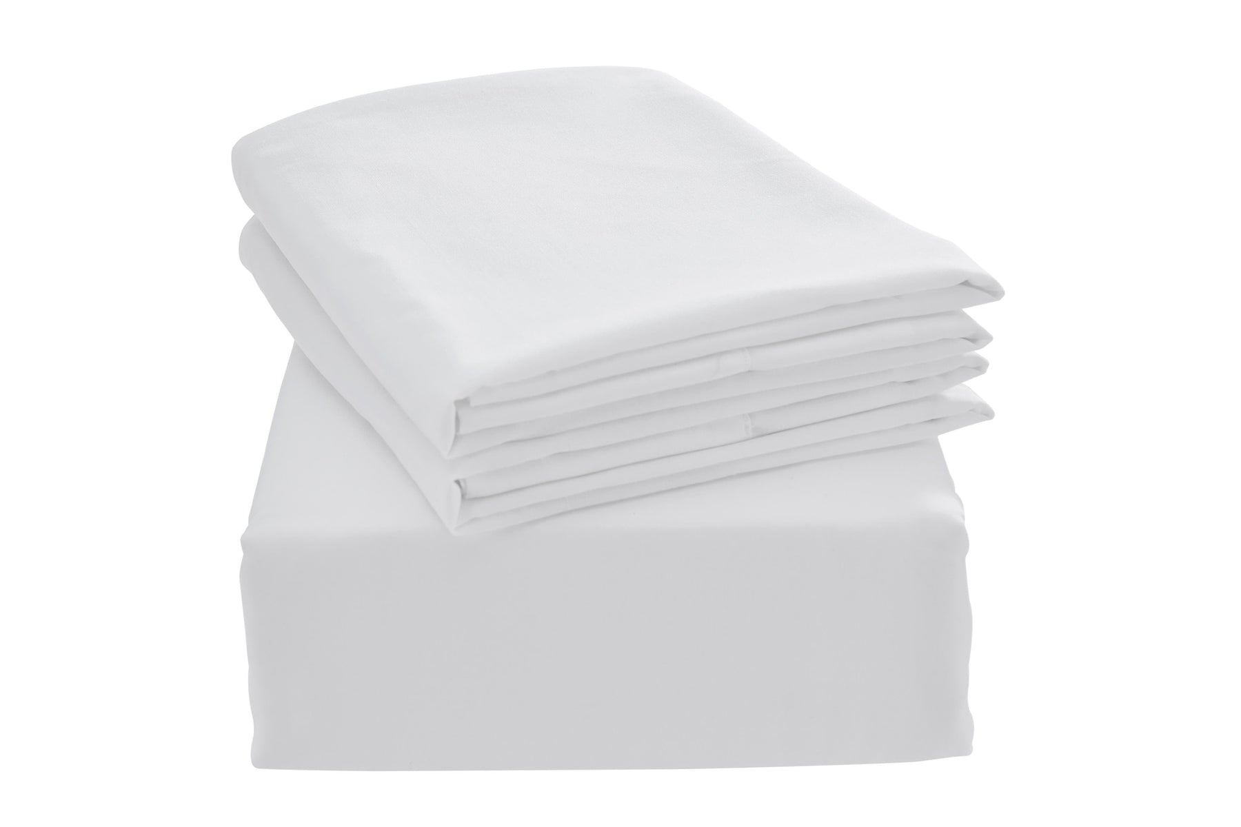 Ovela 100% Natural Bamboo Bed Sheet Set (White, Single)