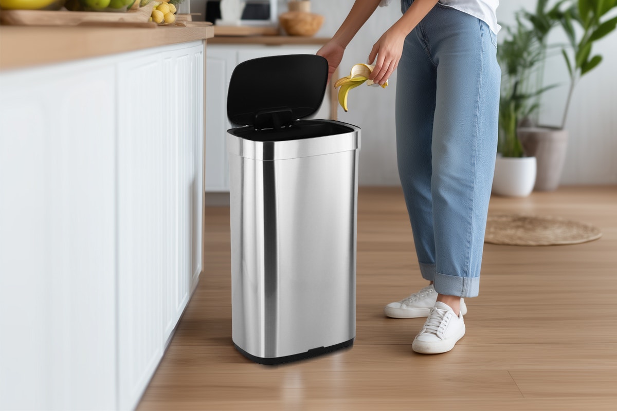 Ovela 80L Sensor Rubbish Bin (Stainless Steel)
