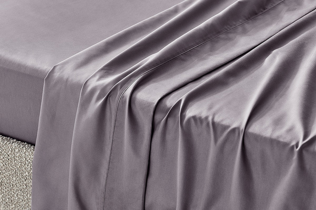 Ovela 1200TC Cotton Bed Sheet Set - Castlerock; Single)