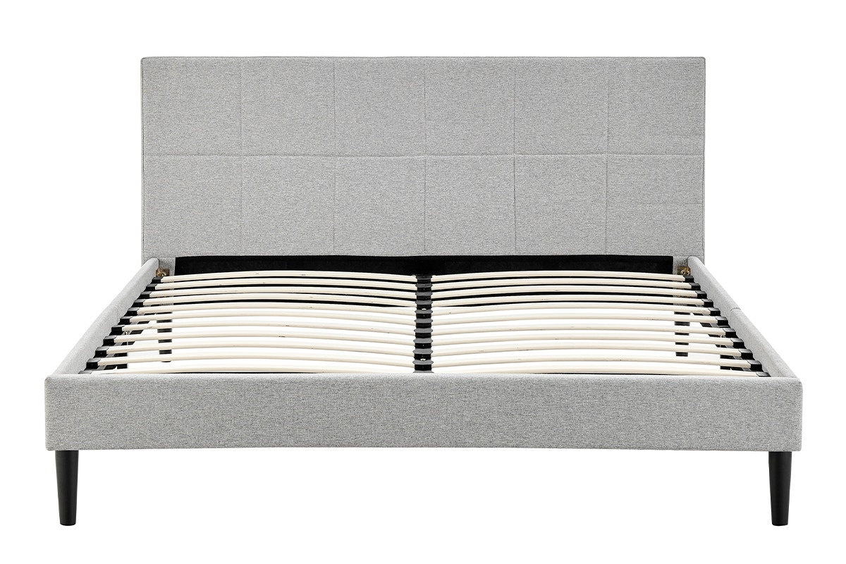 Ovela Theodore Bed Frame (Grey, Queen)