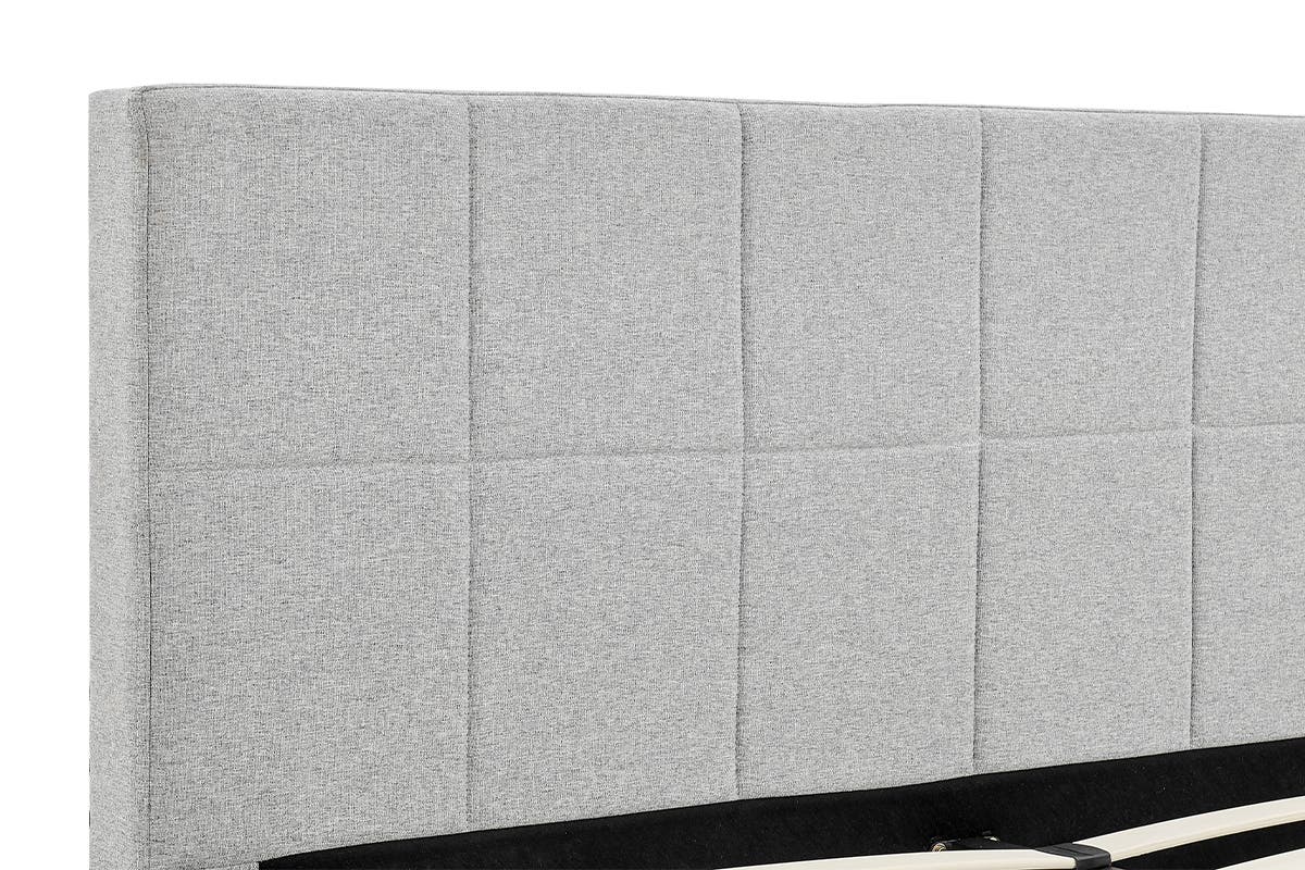 Ovela Theodore Bed Frame (Grey) - SuperSaverAU - view 7