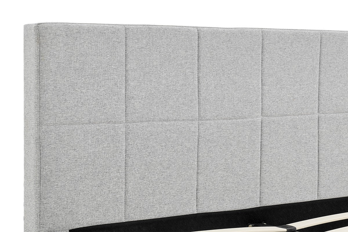 Ovela Theodore Bed Frame (Grey, Queen)