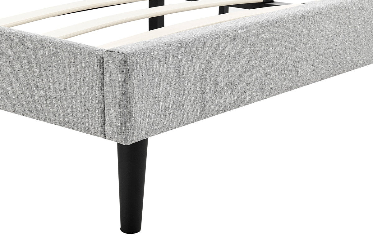 Ovela Theodore Bed Frame (Grey, Queen)