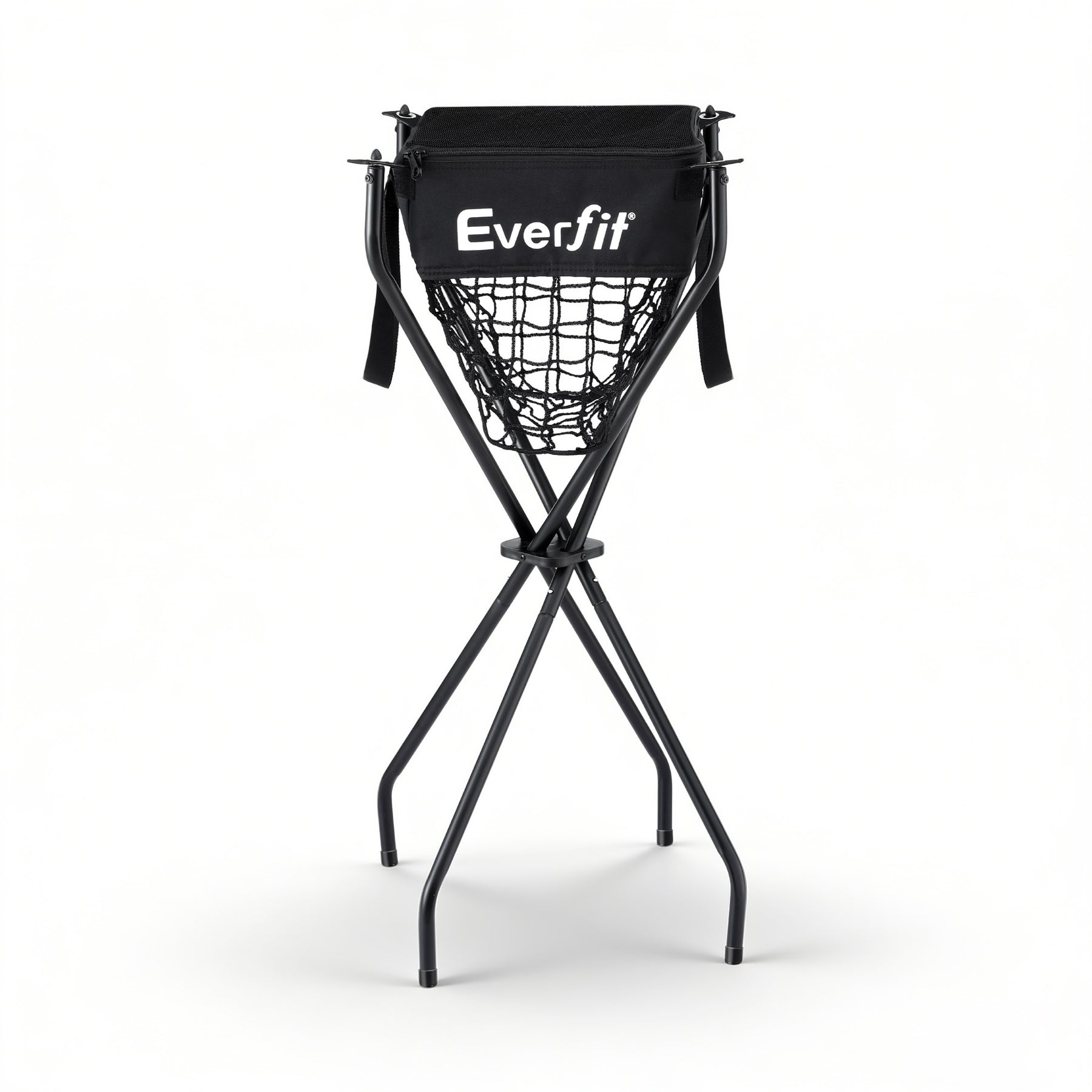 Everfit Portable Ball Cart Foldable Pickleball Tennis Baseball Softball - SuperSaverAU - view 3
