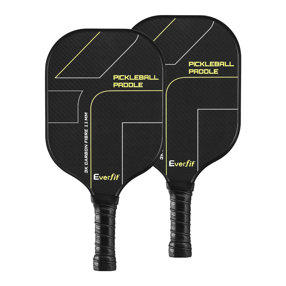 Everfit 2PCS Pickleball Paddles Set Outdoor Pickle Balls Rackets with Cover Bag Training - SuperSaverAU - view 1