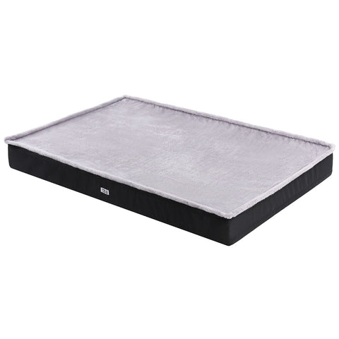 i.Pet Extra Large Pet Bed - Soft Foam Cushion, Washable Cover, Grey - SuperSaverAU - view 1