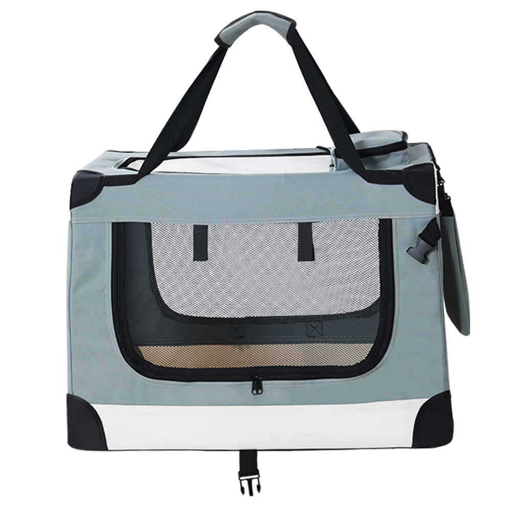i.Pet 2XL Pet Carrier Soft Crate 90x61CM Portable Foldable for Dogs Cats - SuperSaverAU - view 3