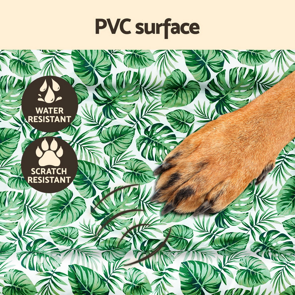 i.Pet Pet Cooling Mat 65cm x 100cm - Self-Cooling, Portable, Waterproof, Green - SuperSaverAU - view 5