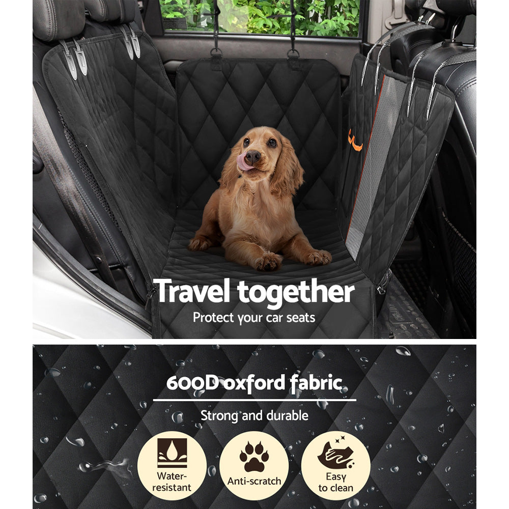 i.Pet Pet Car Seat Cover Dog Hammock Protector - 132cm x 140cm