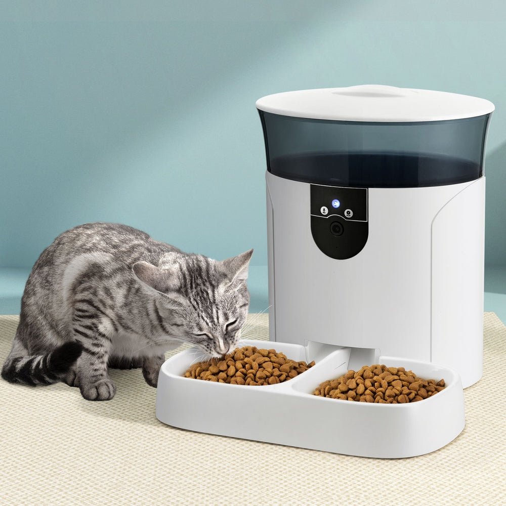 i.Pet Smart Pet Feeder 7L with HD Camera, WiFi Control, and Remote Interaction - SuperSaverAU - view 7