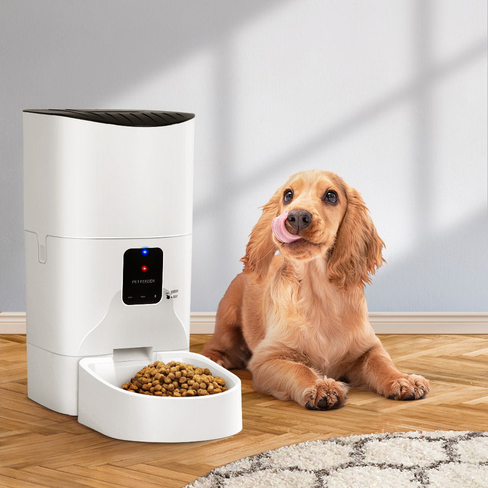 i.Pet Automatic Pet Feeder 9L WiFi Smart Food Dispenser with Voice Recording - SuperSaverAU - view 8