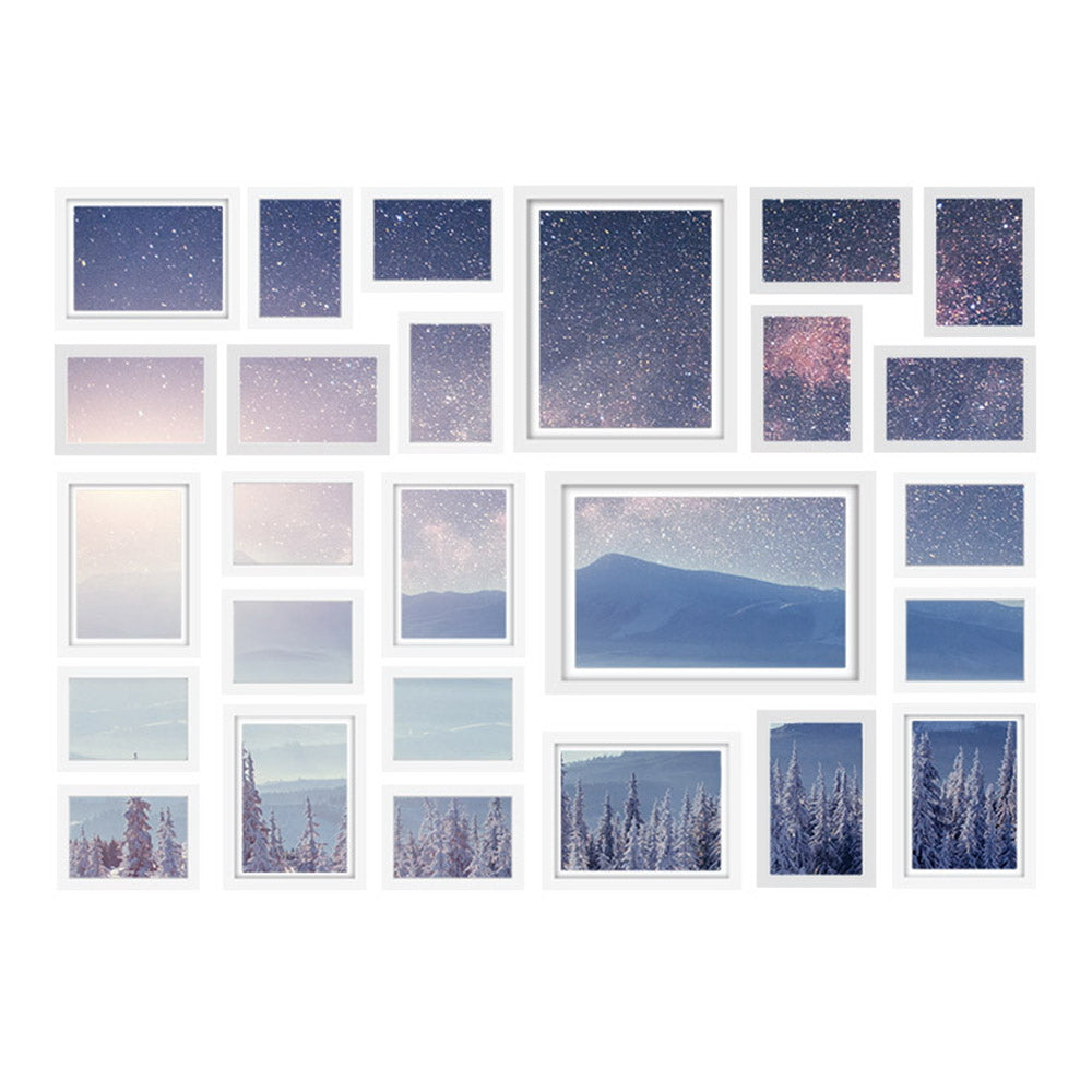 Artiss 26PCS Photo Frame Set, 8x10" 5x7" 4x6" 3.5x5", White, Durable Polymer - SuperSaverAU - view 1