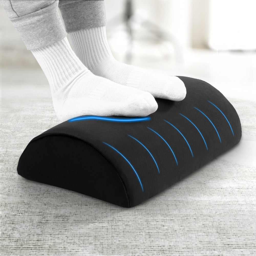 Giselle Bedding Memory Foam Footrest Cushion - Black