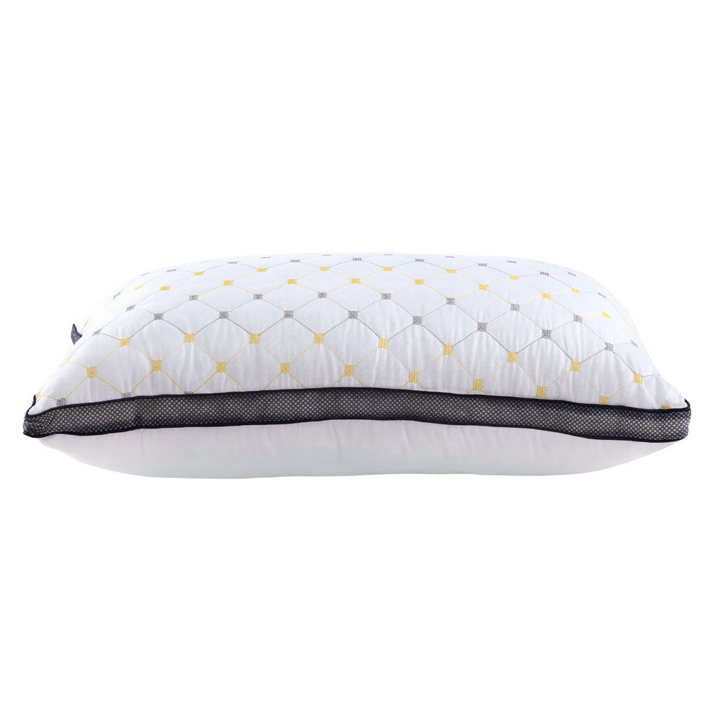 Giselle Bedding Microfibre Pillow 70x45x25cm - 1kg Filling, Non-Allergenic, Soft Cover - SuperSaverAU - view 3