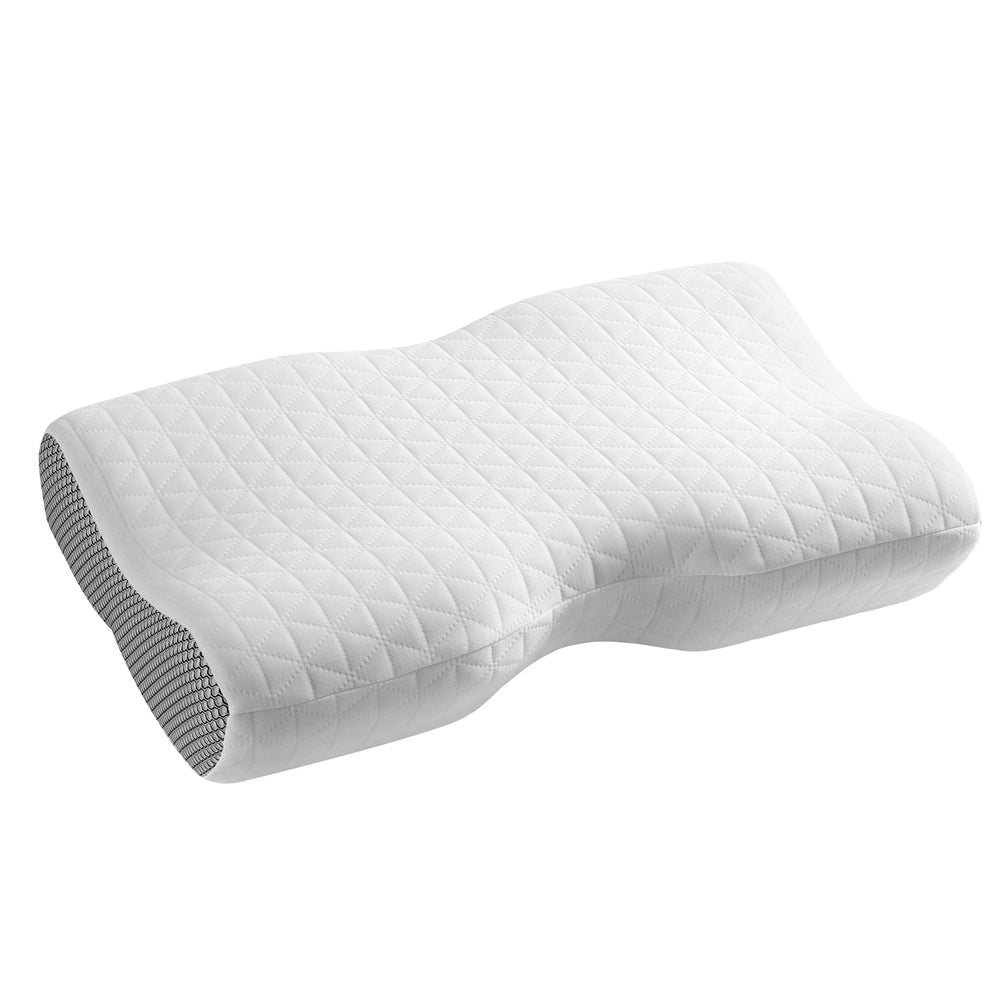 Giselle Bedding Memory Foam Pillow 50cm x 34cm - Ergonomic, Breathable, Washable - SuperSaverAU - view 3