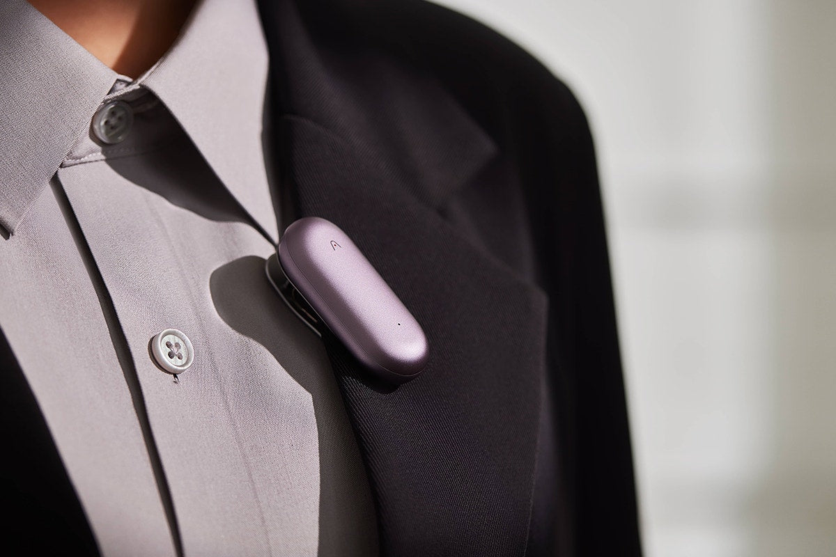 PLAUD NotePin AI Voice Recorder (Sunset Purple)