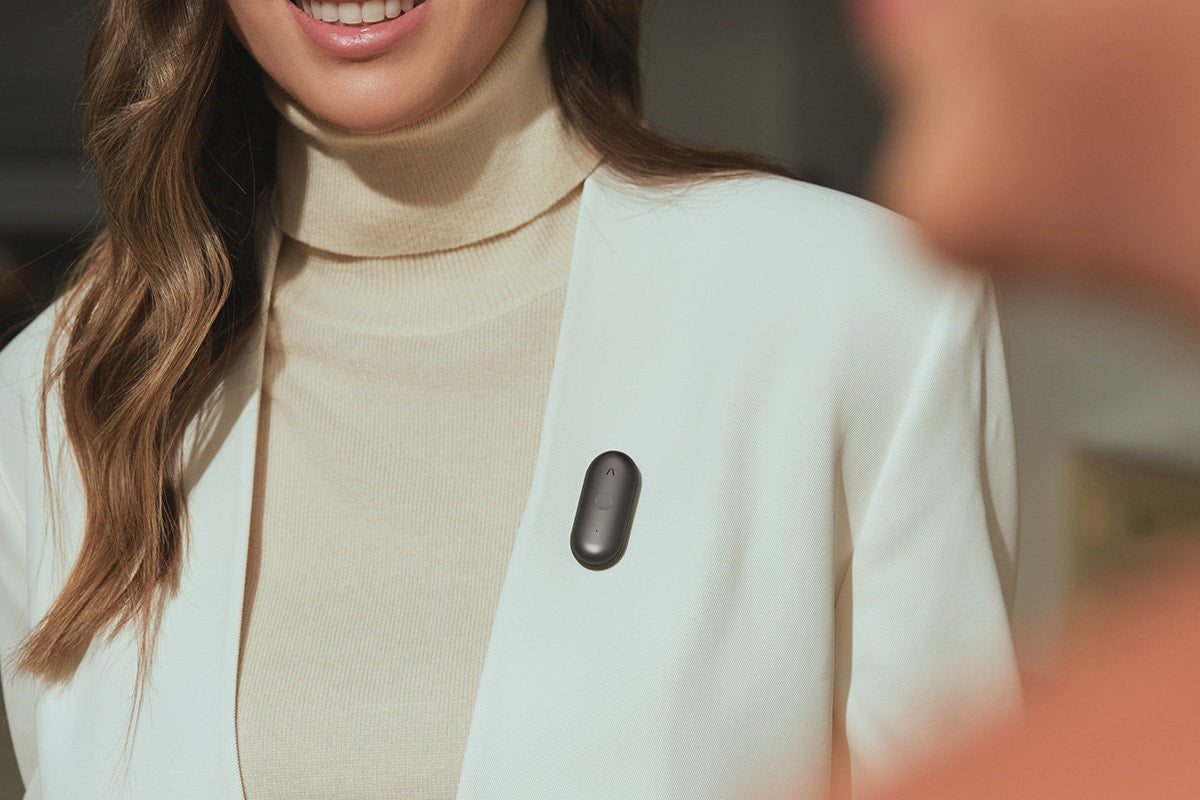 PLAUD NotePin S Voice Recorder (Black)