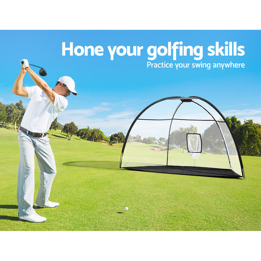 Everfit 3.5M Golf Practice Net - Portable, Durable, Indoor/Outdoor Training Aid - SuperSaverAU - view 6
